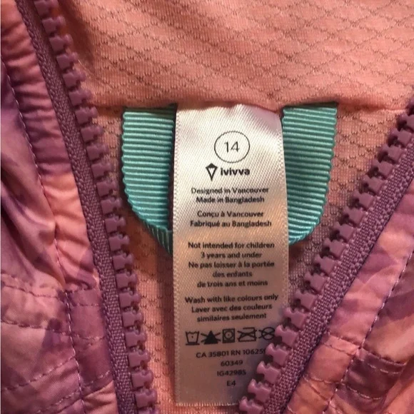 Girls Ivivva Jacket - Picture 2 of 4